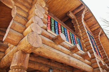 ЗРУБИ будинків та бань під ключ! Шліфування, покраска та конопатка зрубів. Зруб